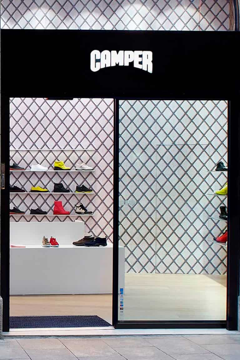 Camper shoes best sale outlet store